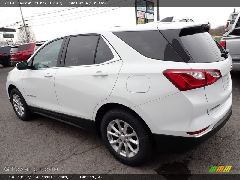 Summit White / Jet Black 2019 Chevrolet Equinox LT AWD