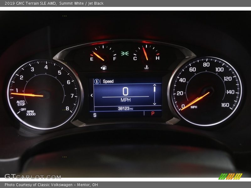 Summit White / Jet Black 2019 GMC Terrain SLE AWD