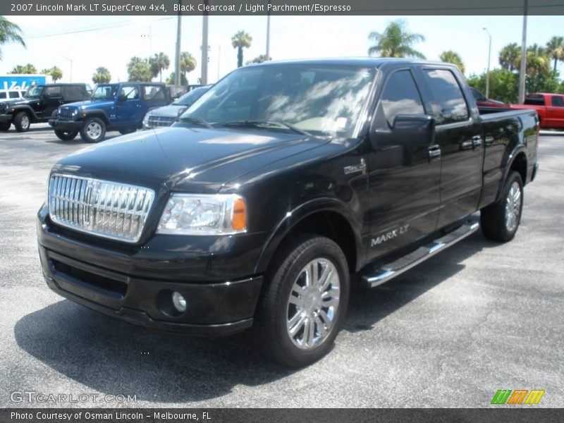 Black Clearcoat / Light Parchment/Espresso 2007 Lincoln Mark LT SuperCrew 4x4