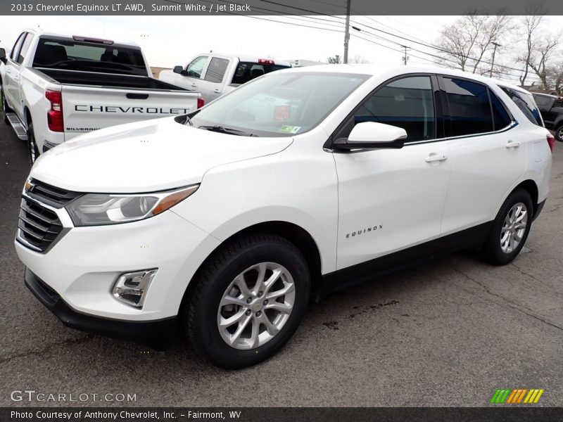 Summit White / Jet Black 2019 Chevrolet Equinox LT AWD