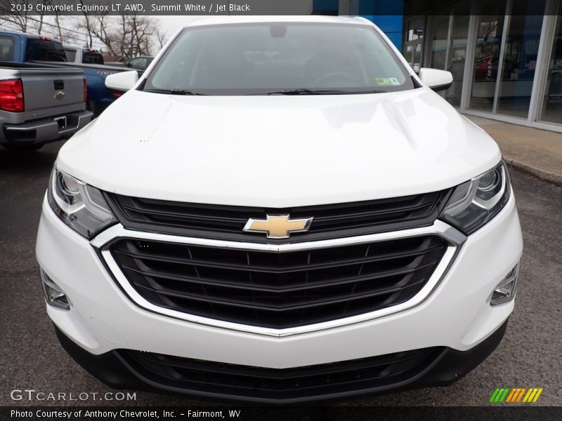 Summit White / Jet Black 2019 Chevrolet Equinox LT AWD
