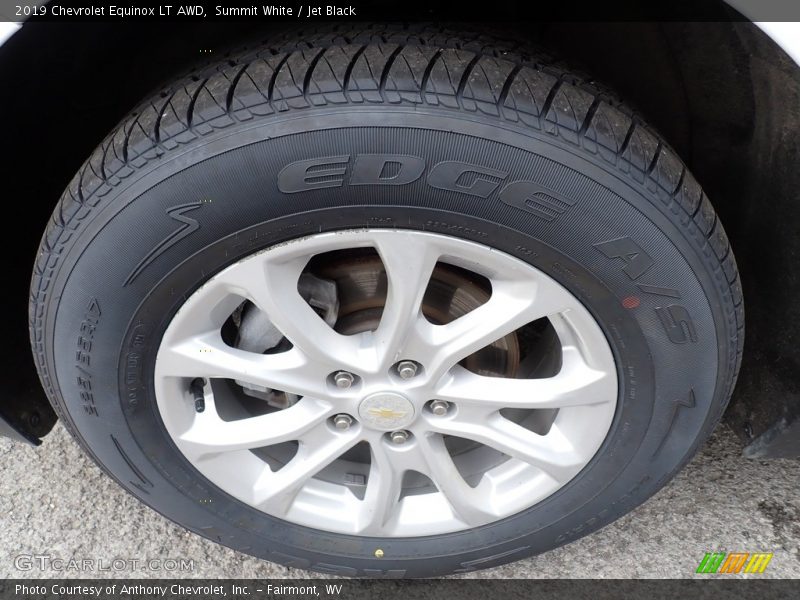 Summit White / Jet Black 2019 Chevrolet Equinox LT AWD