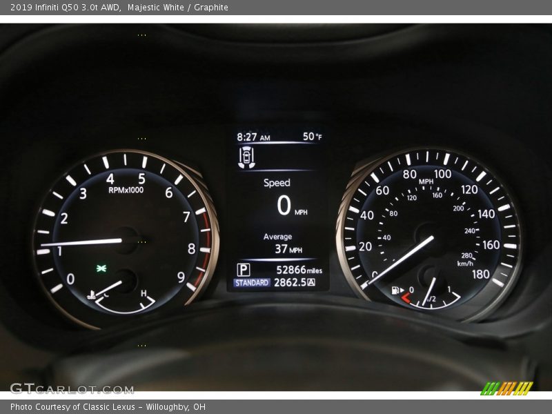  2019 Q50 3.0t AWD 3.0t AWD Gauges
