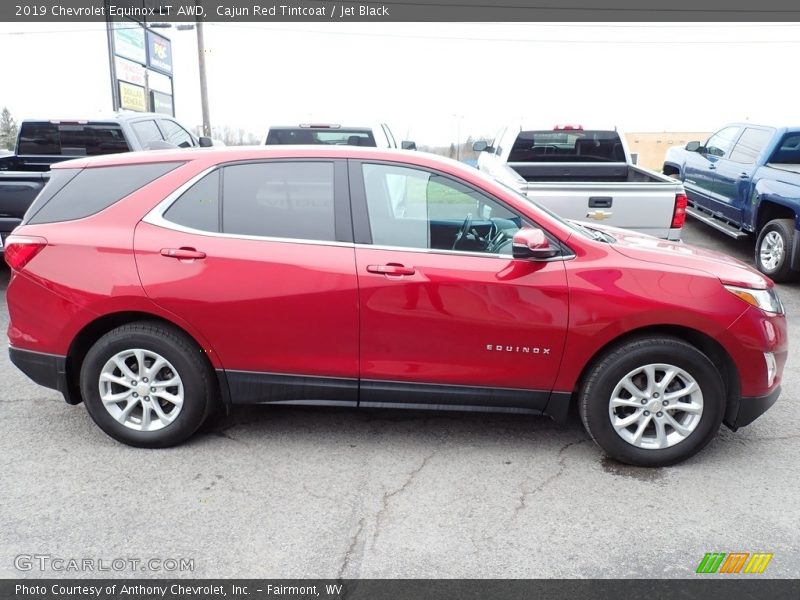 Cajun Red Tintcoat / Jet Black 2019 Chevrolet Equinox LT AWD
