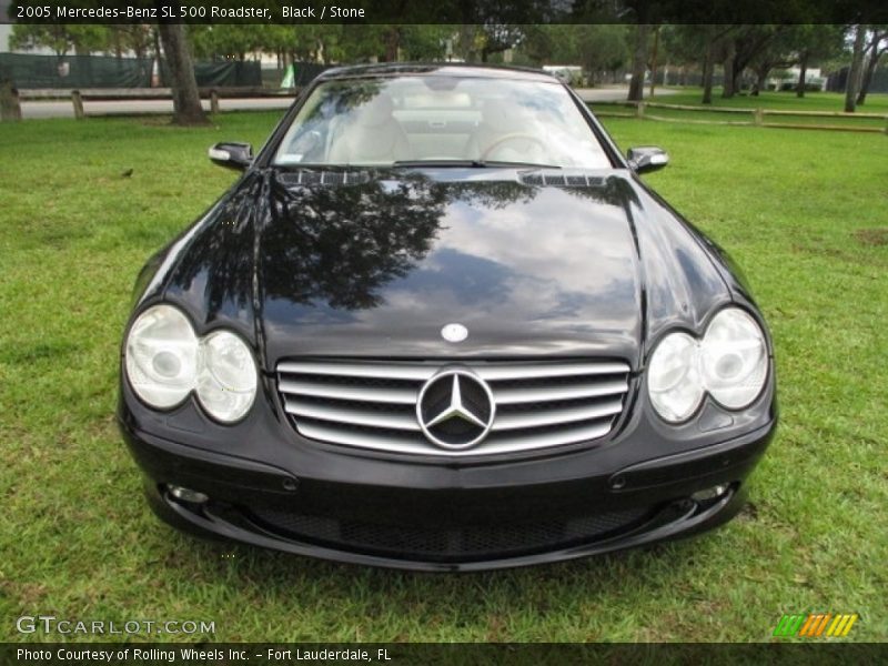 Black / Stone 2005 Mercedes-Benz SL 500 Roadster