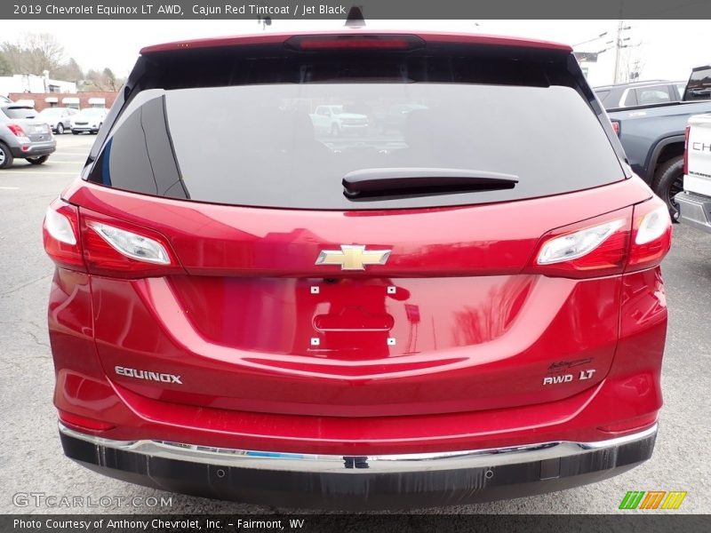 Cajun Red Tintcoat / Jet Black 2019 Chevrolet Equinox LT AWD