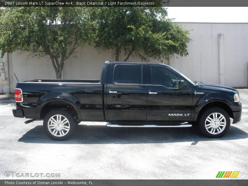 Black Clearcoat / Light Parchment/Espresso 2007 Lincoln Mark LT SuperCrew 4x4