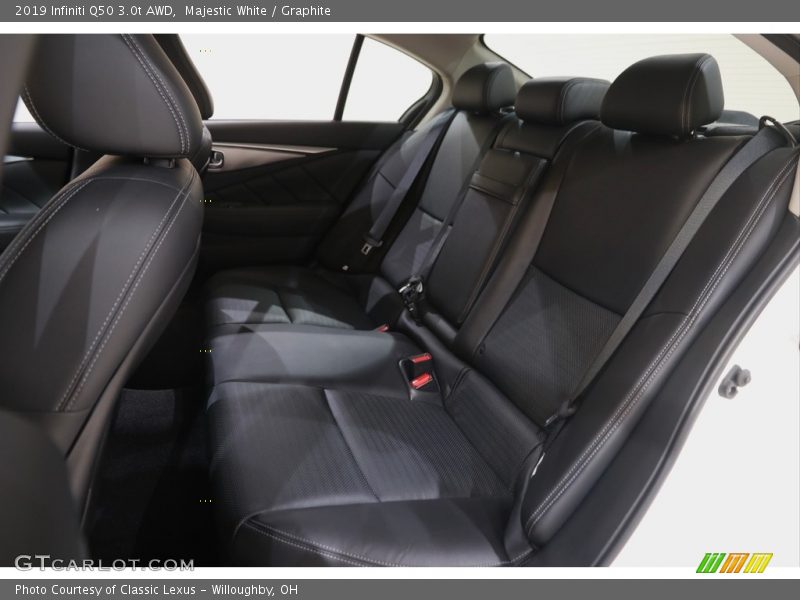 Majestic White / Graphite 2019 Infiniti Q50 3.0t AWD