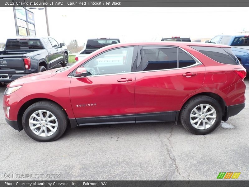Cajun Red Tintcoat / Jet Black 2019 Chevrolet Equinox LT AWD