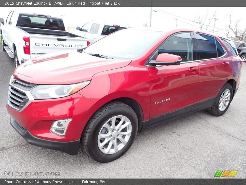 Cajun Red Tintcoat / Jet Black 2019 Chevrolet Equinox LT AWD