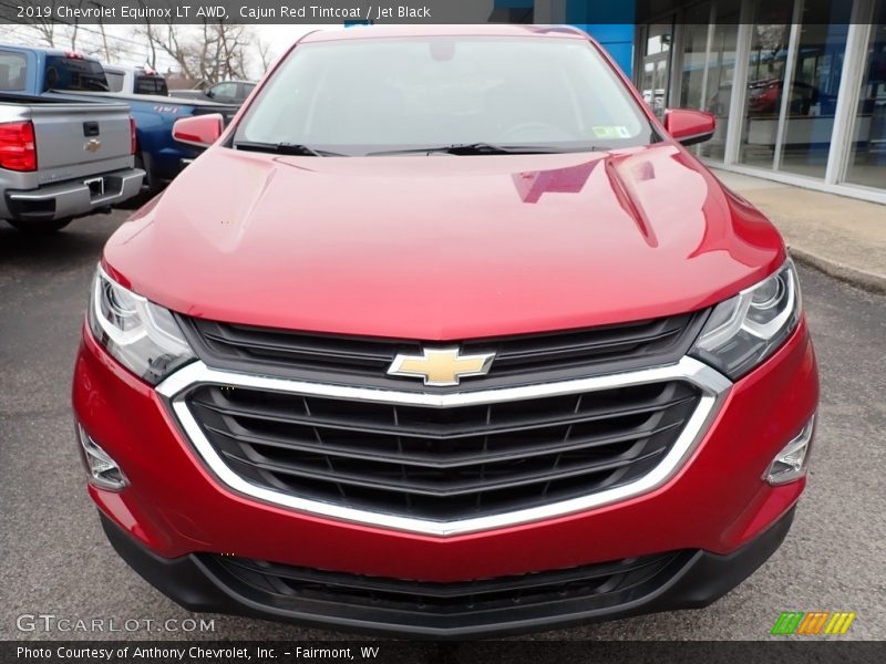 Cajun Red Tintcoat / Jet Black 2019 Chevrolet Equinox LT AWD