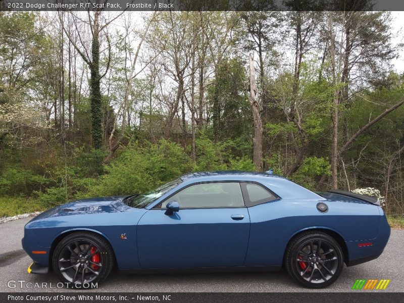 Frostbite / Black 2022 Dodge Challenger R/T Scat Pack