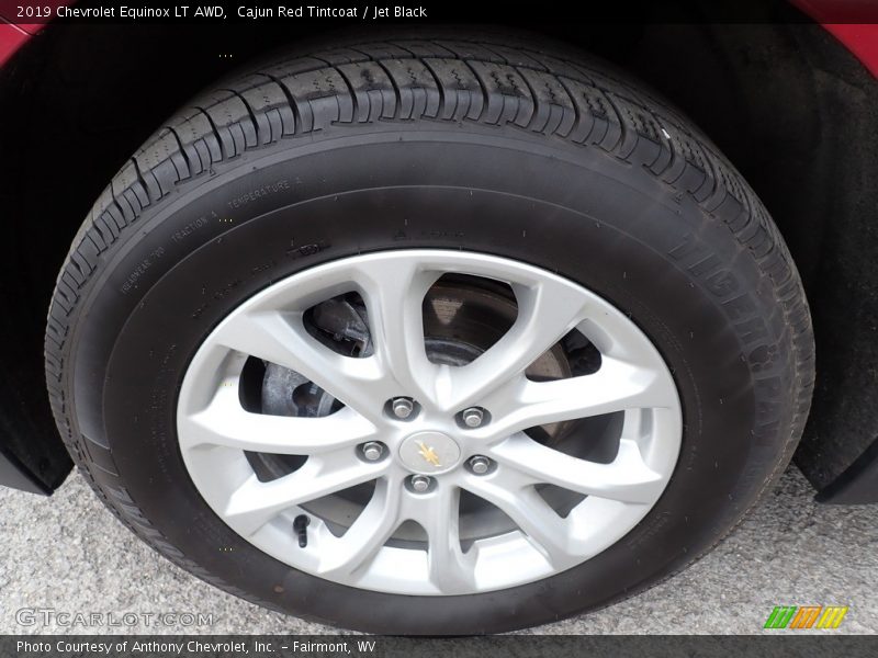 Cajun Red Tintcoat / Jet Black 2019 Chevrolet Equinox LT AWD