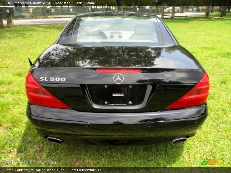 Black / Stone 2005 Mercedes-Benz SL 500 Roadster