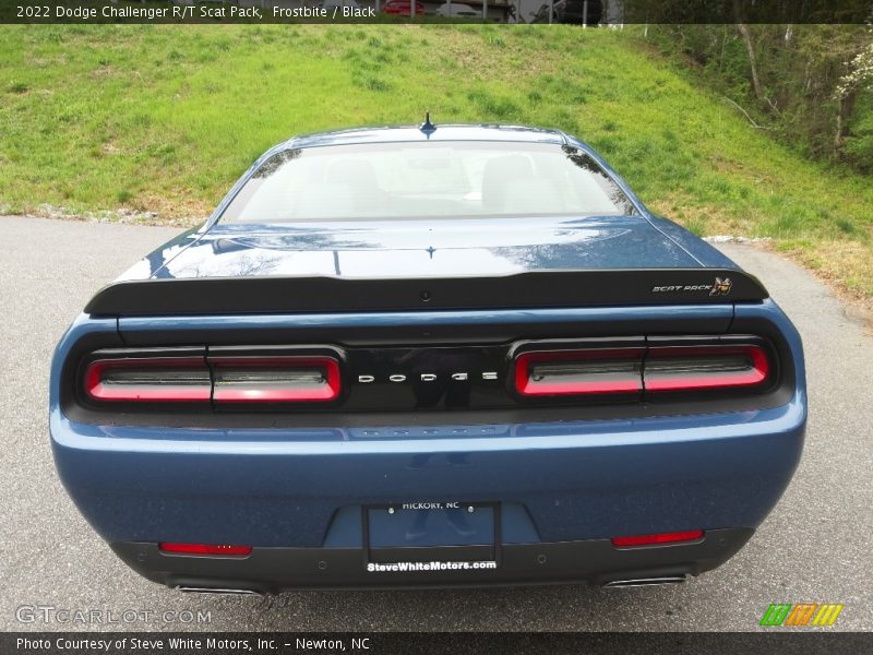 Frostbite / Black 2022 Dodge Challenger R/T Scat Pack