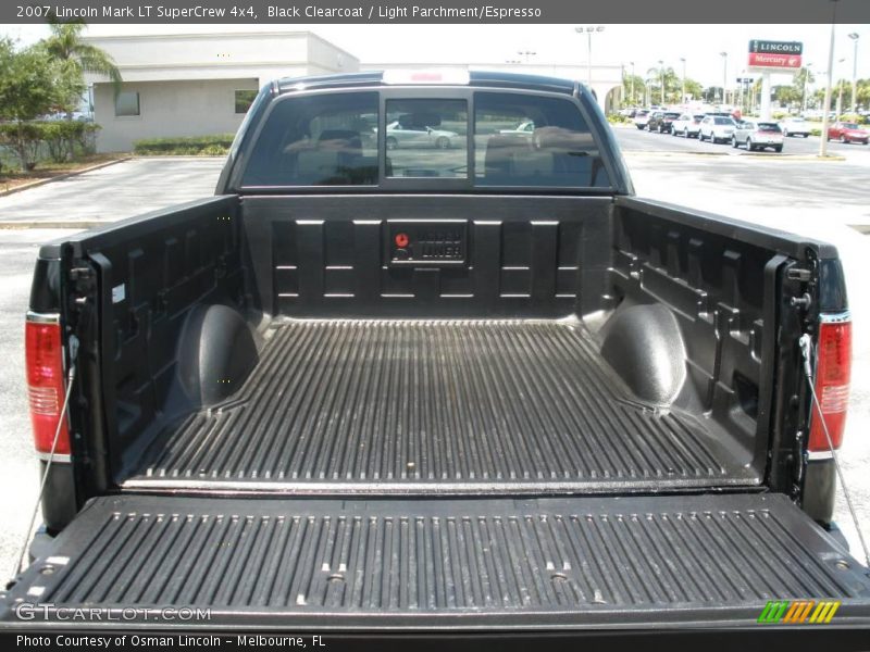 Black Clearcoat / Light Parchment/Espresso 2007 Lincoln Mark LT SuperCrew 4x4