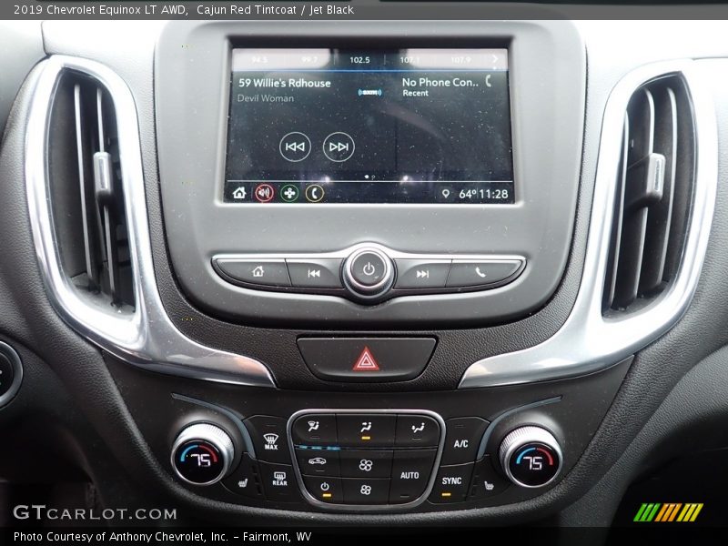 Cajun Red Tintcoat / Jet Black 2019 Chevrolet Equinox LT AWD