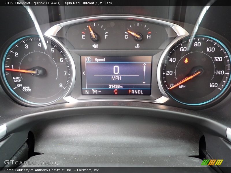 Cajun Red Tintcoat / Jet Black 2019 Chevrolet Equinox LT AWD