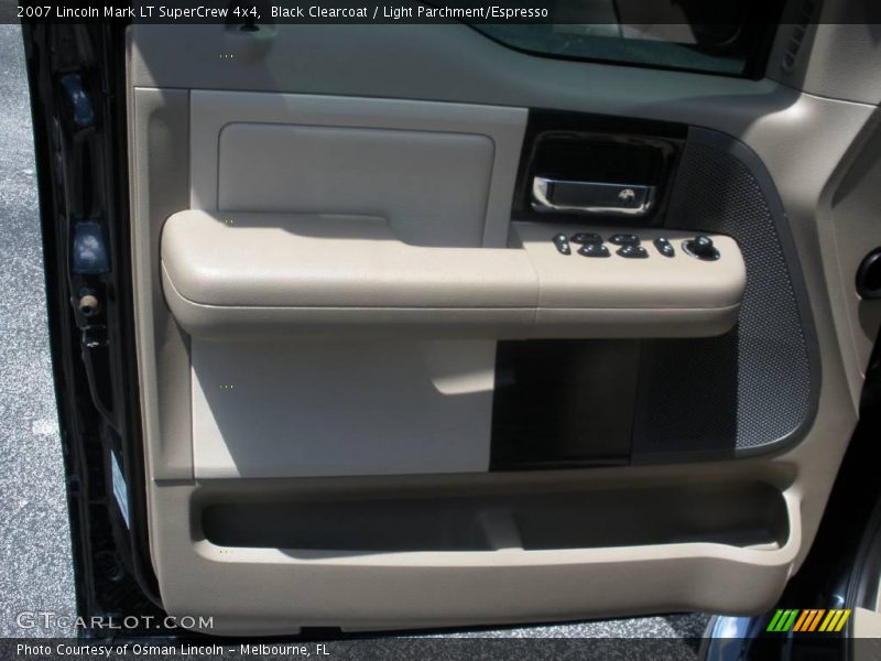 Black Clearcoat / Light Parchment/Espresso 2007 Lincoln Mark LT SuperCrew 4x4