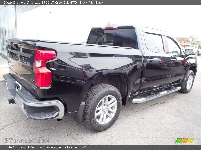 Black / Jet Black 2019 Chevrolet Silverado 1500 LT Crew Cab 4WD