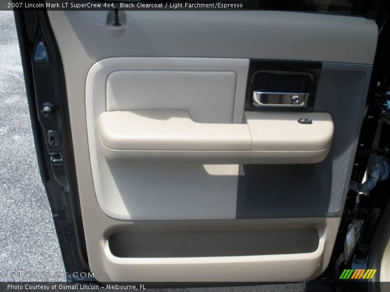 Black Clearcoat / Light Parchment/Espresso 2007 Lincoln Mark LT SuperCrew 4x4