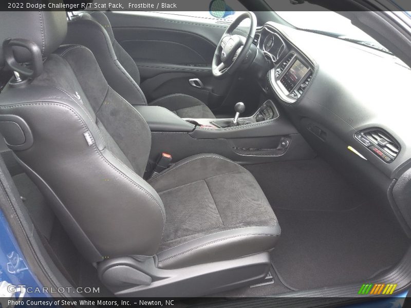Frostbite / Black 2022 Dodge Challenger R/T Scat Pack
