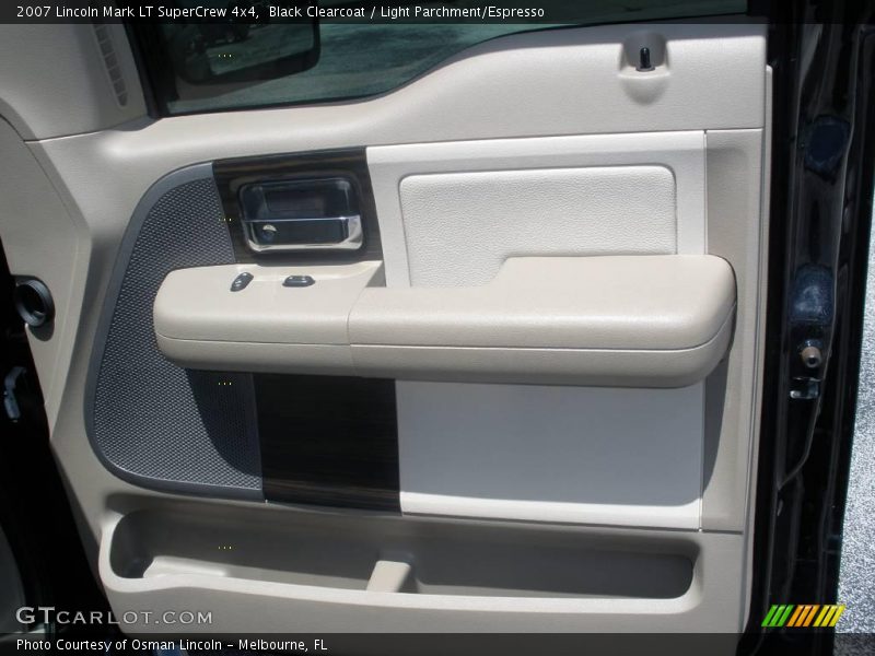 Black Clearcoat / Light Parchment/Espresso 2007 Lincoln Mark LT SuperCrew 4x4