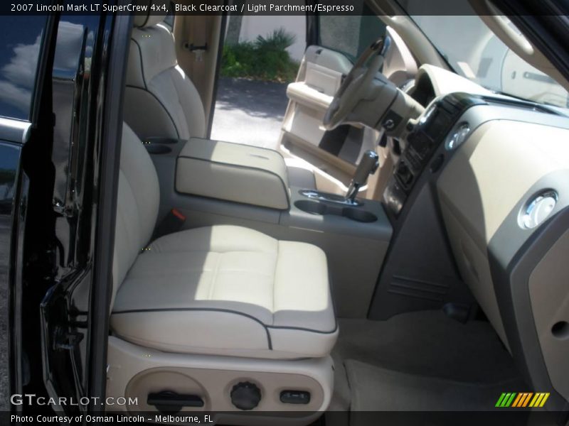 Black Clearcoat / Light Parchment/Espresso 2007 Lincoln Mark LT SuperCrew 4x4