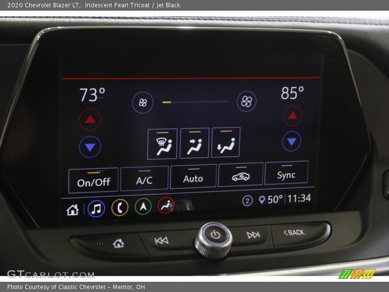 Iridescent Pearl Tricoat / Jet Black 2020 Chevrolet Blazer LT