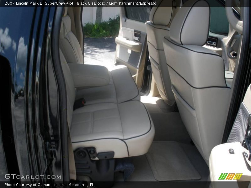Black Clearcoat / Light Parchment/Espresso 2007 Lincoln Mark LT SuperCrew 4x4