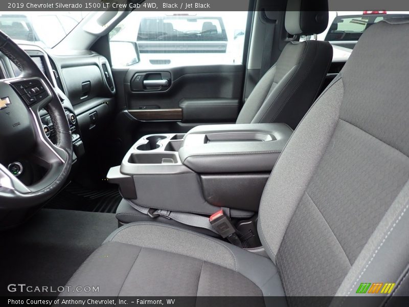 Black / Jet Black 2019 Chevrolet Silverado 1500 LT Crew Cab 4WD