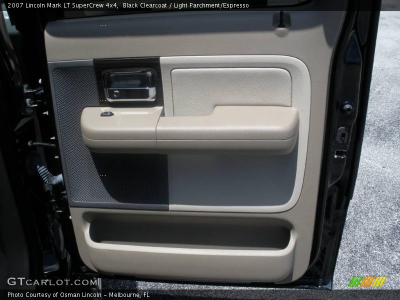 Black Clearcoat / Light Parchment/Espresso 2007 Lincoln Mark LT SuperCrew 4x4