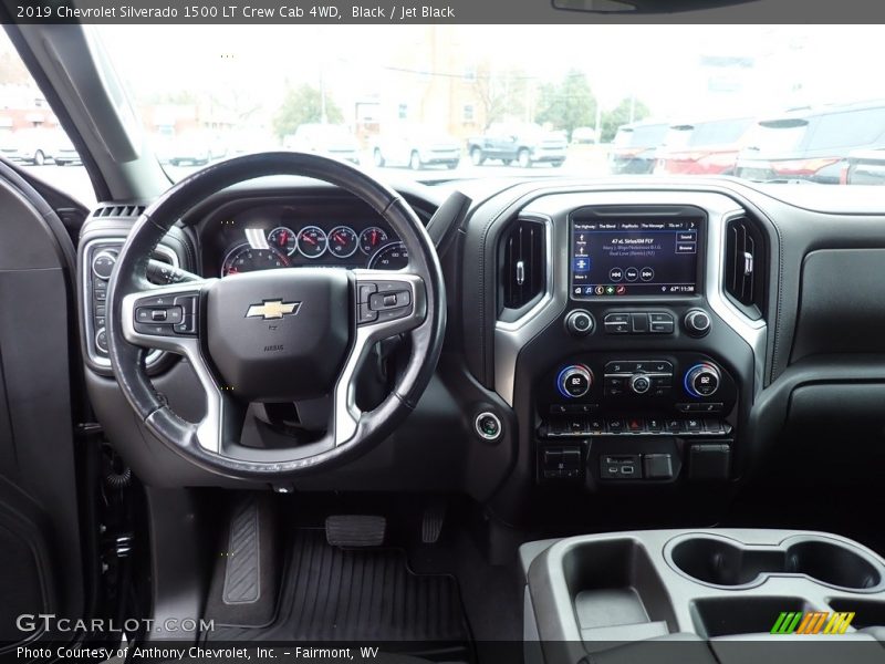 Black / Jet Black 2019 Chevrolet Silverado 1500 LT Crew Cab 4WD