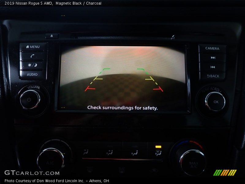 Magnetic Black / Charcoal 2019 Nissan Rogue S AWD