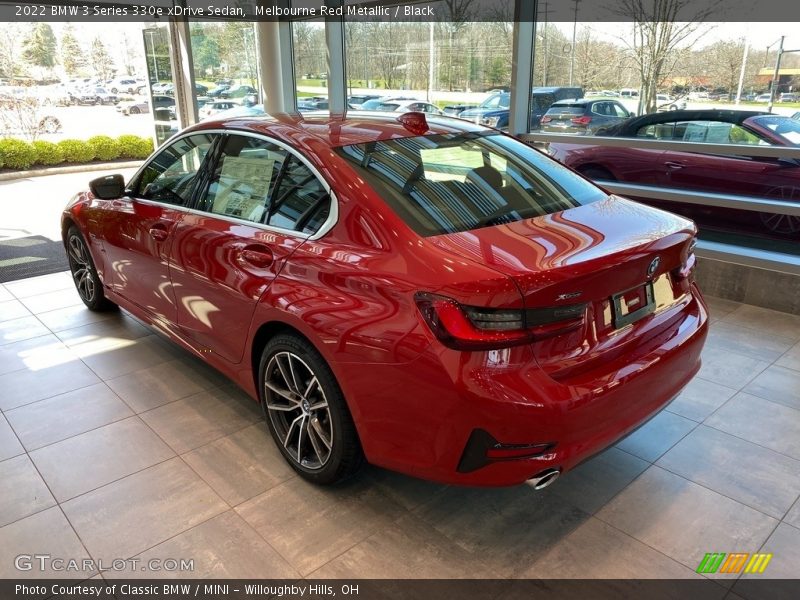  2022 3 Series 330e xDrive Sedan Melbourne Red Metallic