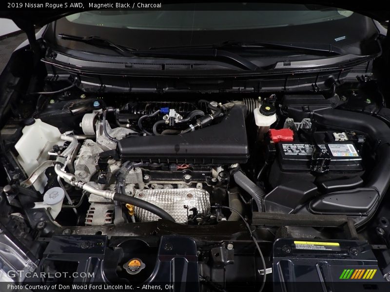 Magnetic Black / Charcoal 2019 Nissan Rogue S AWD