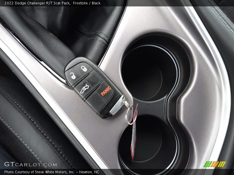 Frostbite / Black 2022 Dodge Challenger R/T Scat Pack