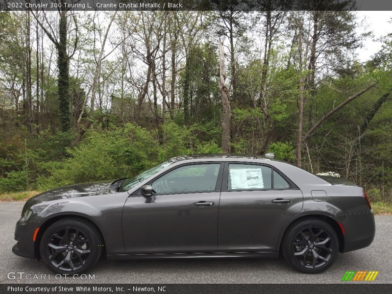 Granite Crystal Metallic / Black 2022 Chrysler 300 Touring L