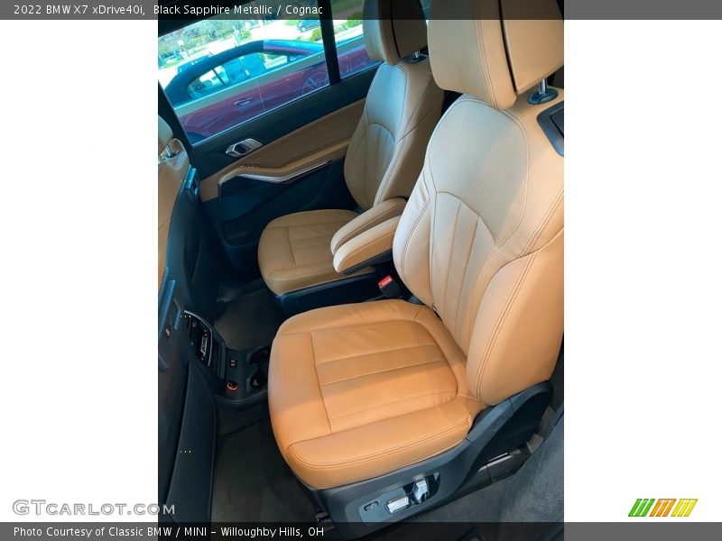 Rear Seat of 2022 X7 xDrive40i