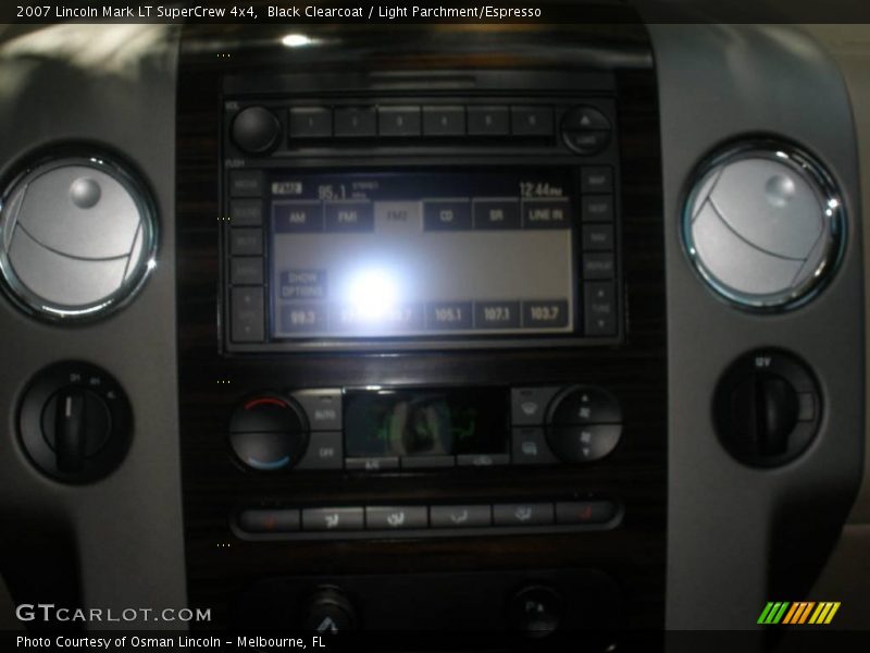 Black Clearcoat / Light Parchment/Espresso 2007 Lincoln Mark LT SuperCrew 4x4