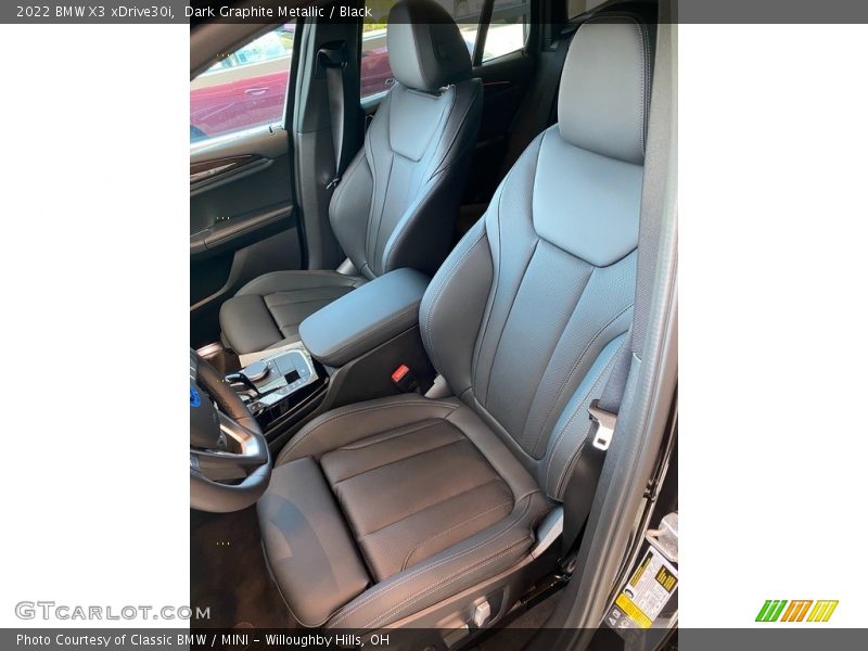 Dark Graphite Metallic / Black 2022 BMW X3 xDrive30i