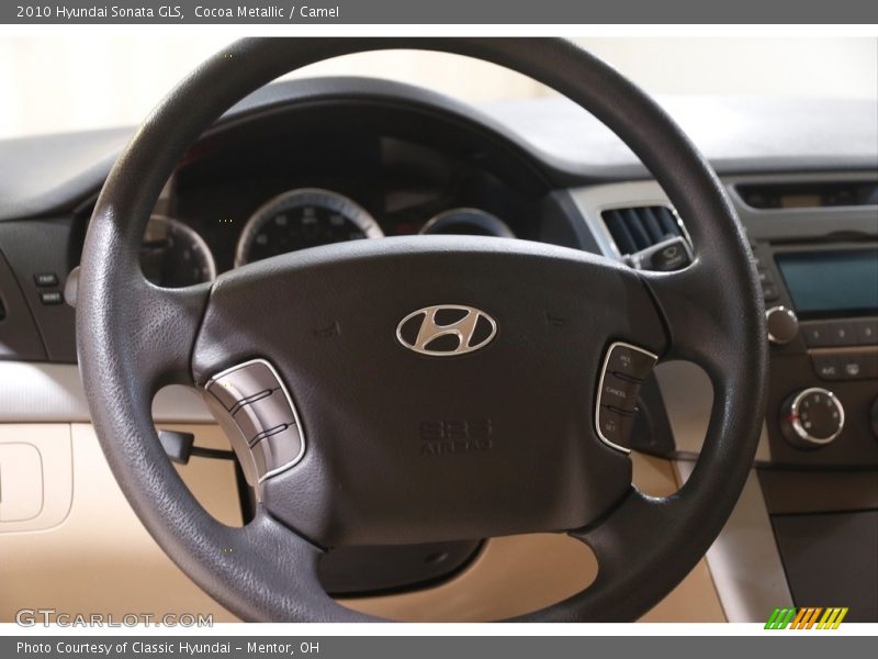 Cocoa Metallic / Camel 2010 Hyundai Sonata GLS