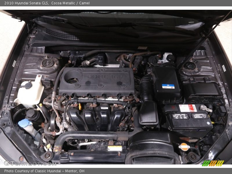 Cocoa Metallic / Camel 2010 Hyundai Sonata GLS