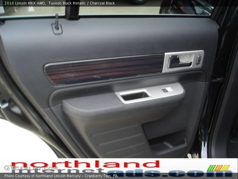Tuxedo Black Metallic / Charcoal Black 2010 Lincoln MKX AWD