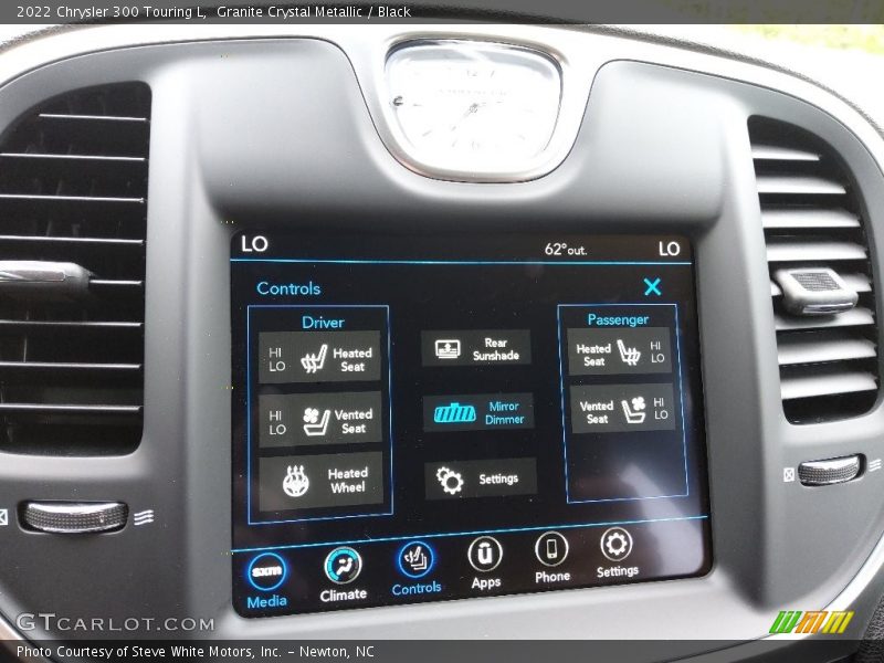 Granite Crystal Metallic / Black 2022 Chrysler 300 Touring L