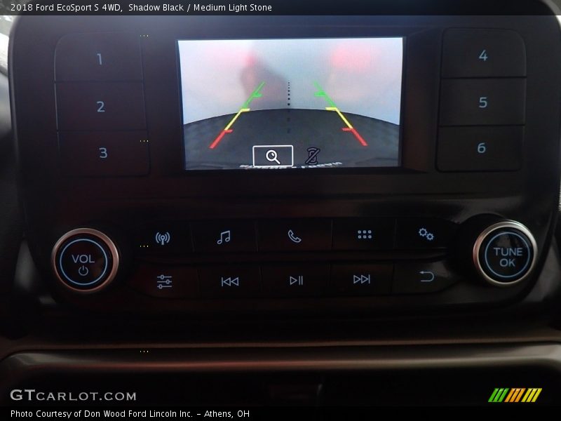 Shadow Black / Medium Light Stone 2018 Ford EcoSport S 4WD