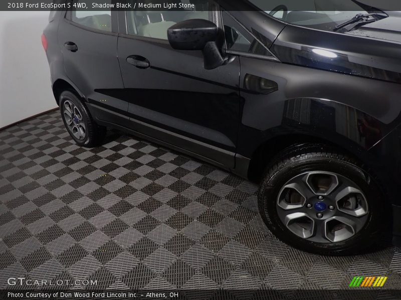 Shadow Black / Medium Light Stone 2018 Ford EcoSport S 4WD