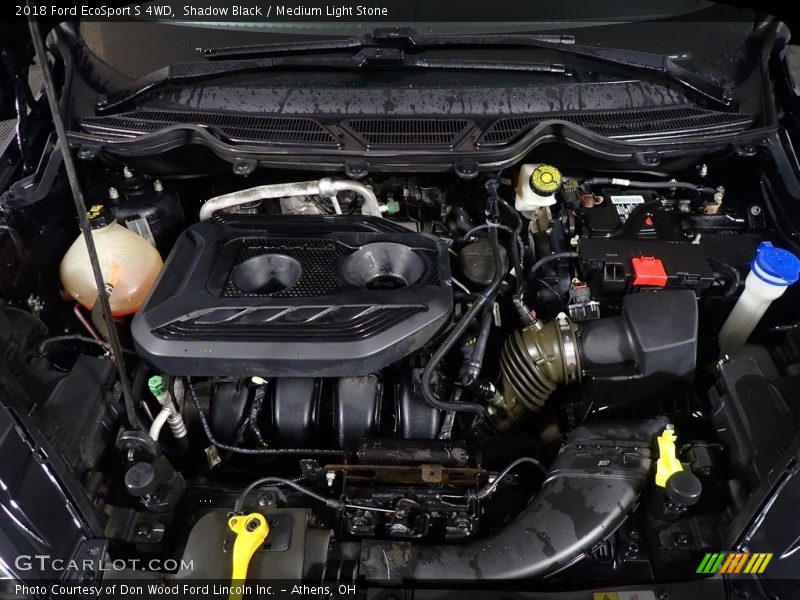 Shadow Black / Medium Light Stone 2018 Ford EcoSport S 4WD