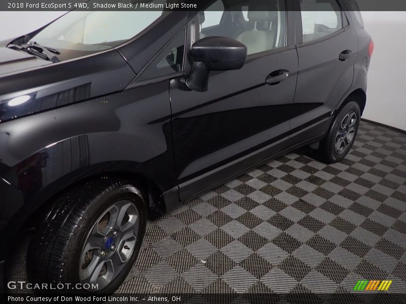 Shadow Black / Medium Light Stone 2018 Ford EcoSport S 4WD