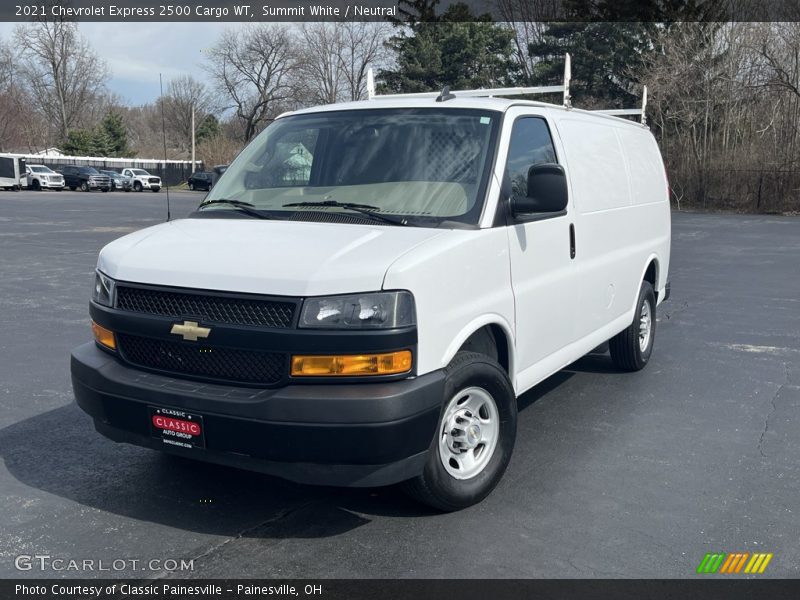 Summit White / Neutral 2021 Chevrolet Express 2500 Cargo WT